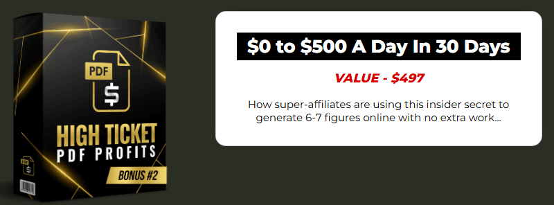 High Ticket PDF Profit