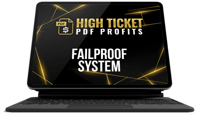 High Ticket PDF Profit