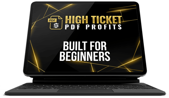 High Ticket PDF Profit