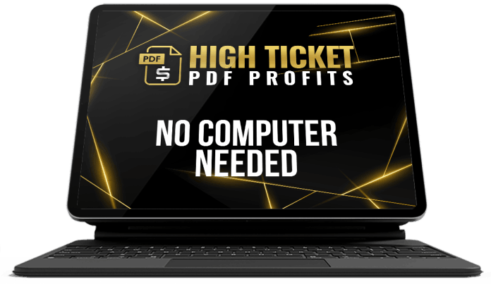 High Ticket PDF Profit