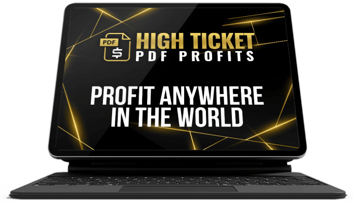 High Ticket PDF Profit